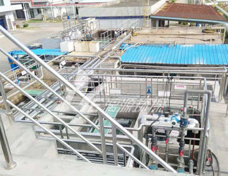 珠?；S廢水處理工程施工安裝