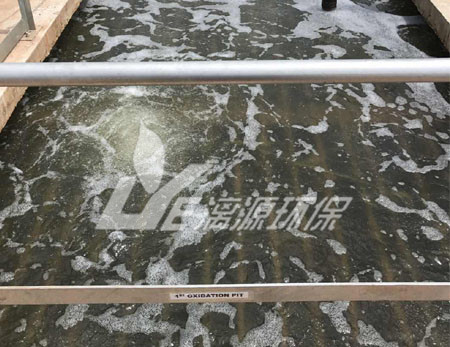珠海化妝品廢水處理工程完成調(diào)試撤場(chǎng)
