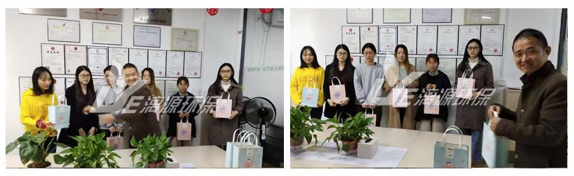 春和景明，萬象更新。值此三八婦女節(jié)來臨之際，漓源環(huán)保公司向全體職工致以節(jié)日的問候和親切的慰問，祝你們身體健康、工作順利、闔家幸福，永葆青春！